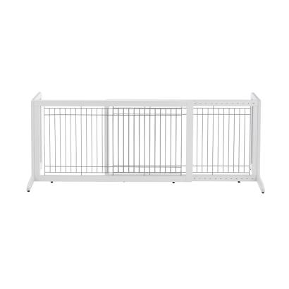 richell freestanding pet gate large