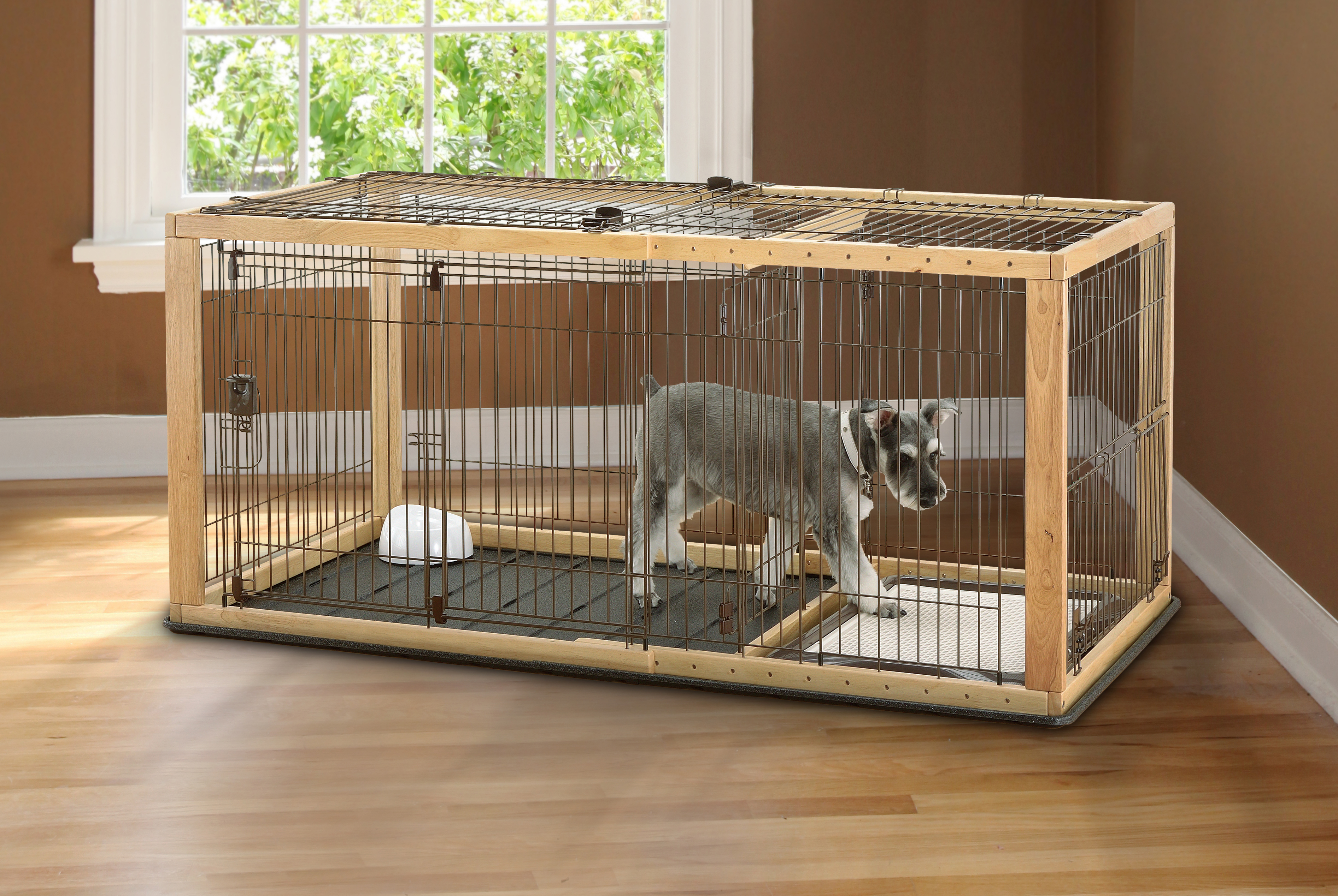 puppy cages
