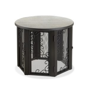 Accent Table Pet Crate Small with elegant looks