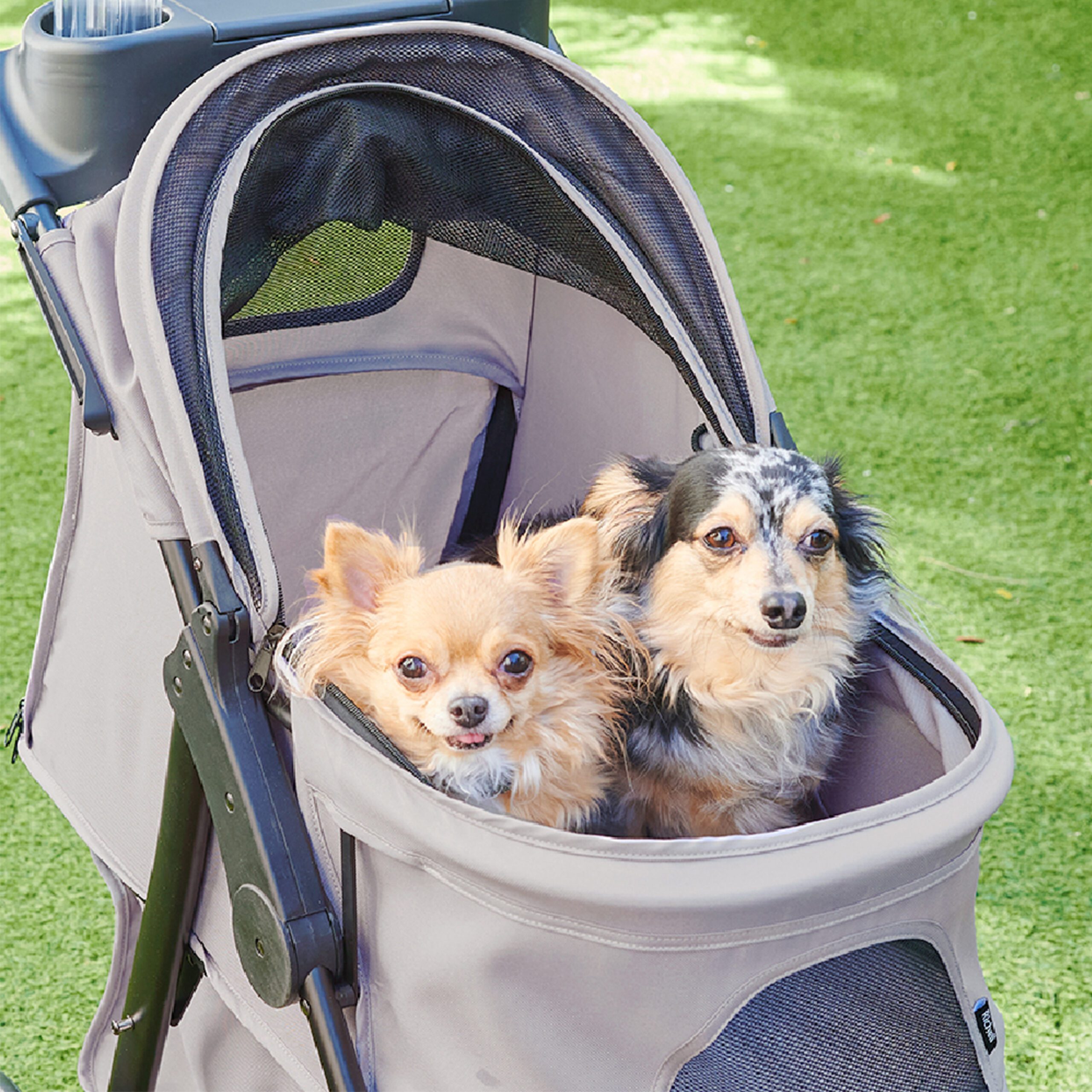 Easy Collapsible Jogging Pet Stroller - Richell USA Inc.